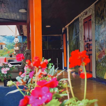 Hostal La Pijarana Salento Esterno foto