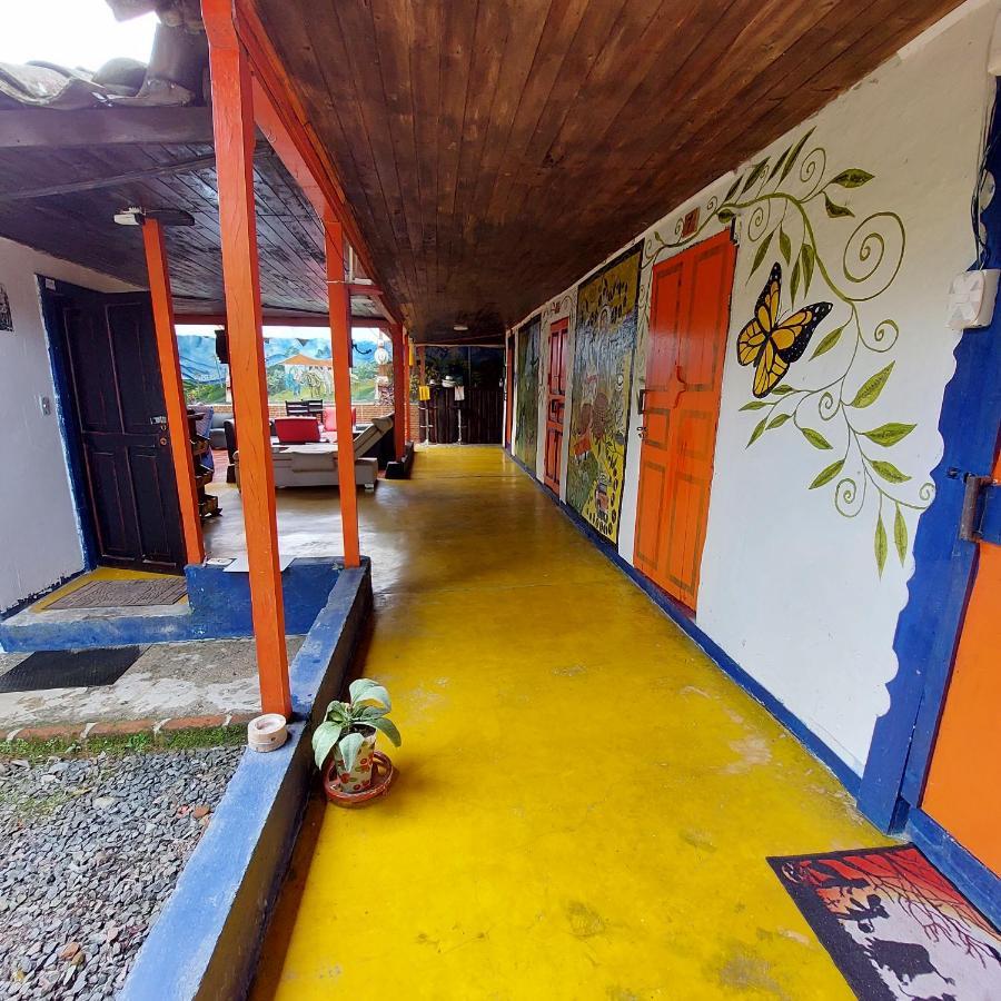 Hostal La Pijarana Salento Esterno foto