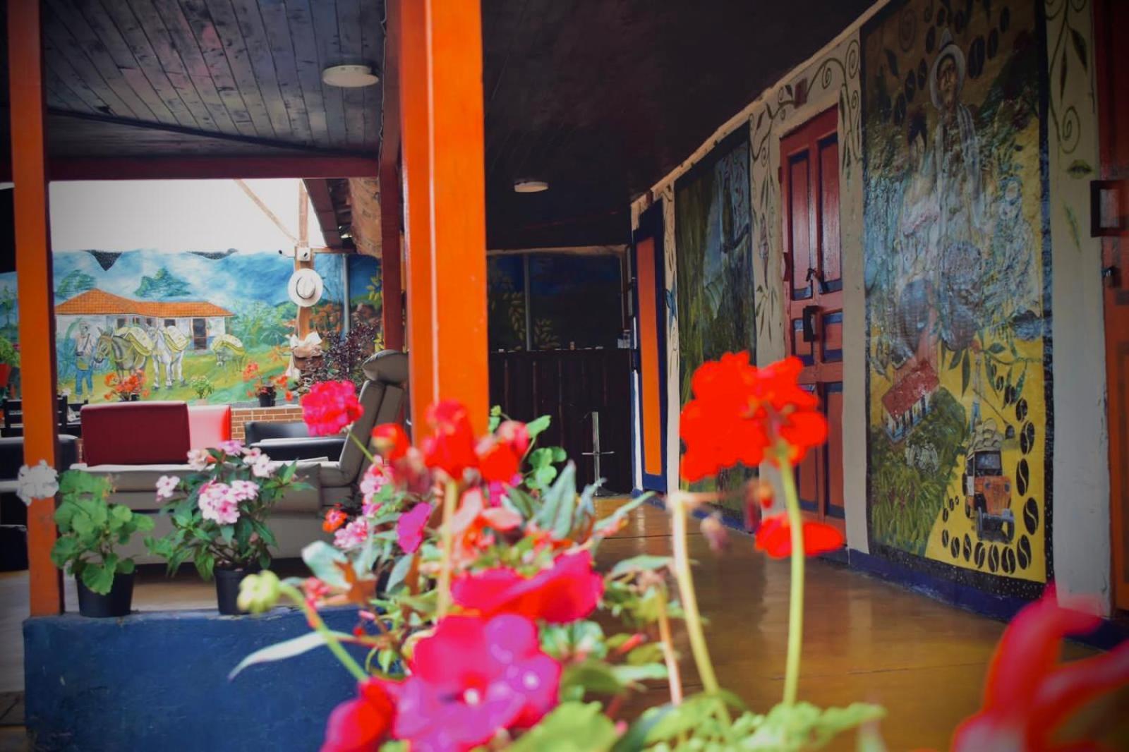 Hostal La Pijarana Salento Esterno foto